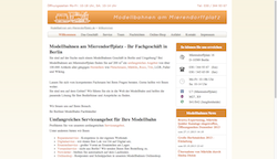 Die Homepage von Modellbahnen-am-Mierendorffplatz.de